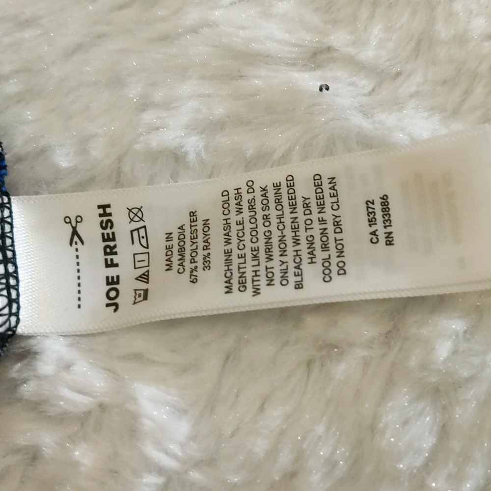 Joe Fresh| NWT Blue Striped Sleeveless Midi Stretch Dress - Picture 10 of 13